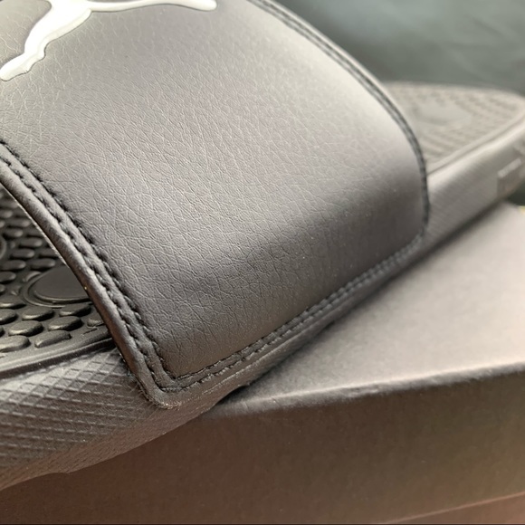 Puma Cool Cat Black Women’s Slides - Picture 6 of 9